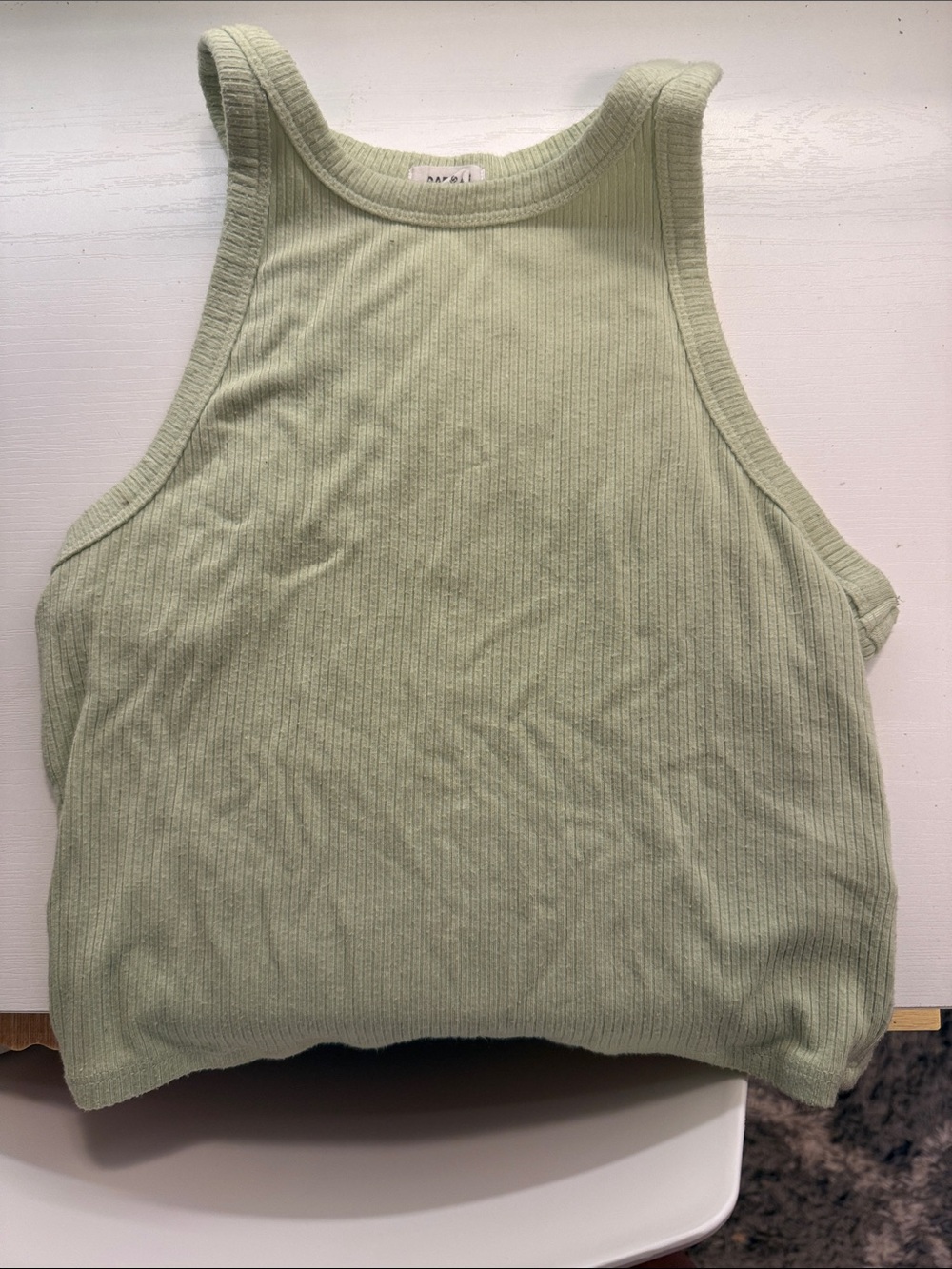 Garage Tank Top - Sage Green